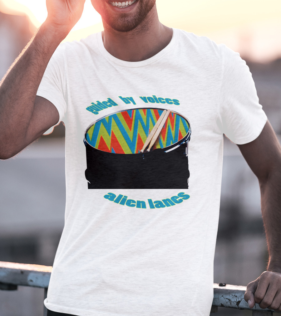 Guided By Voices Alien Lanes Drum T-Shirt