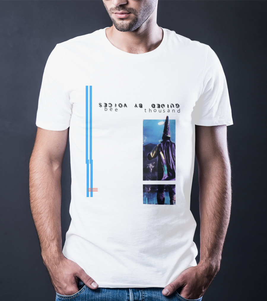 Guided By Voices Bee Thousand Wizard Reflection Retro Album Cover T-Shirt