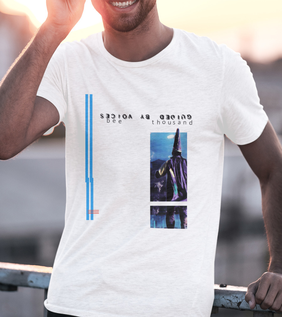 Guided By Voices Bee Thousand Wizard Reflection Retro Album Cover T-Shirt