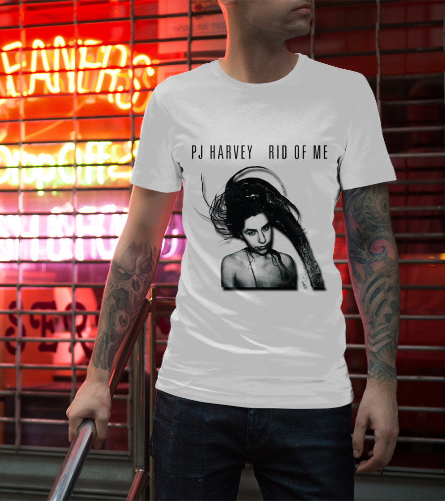 PJ Harvey Rid Of ME Album Cover T-Shirt