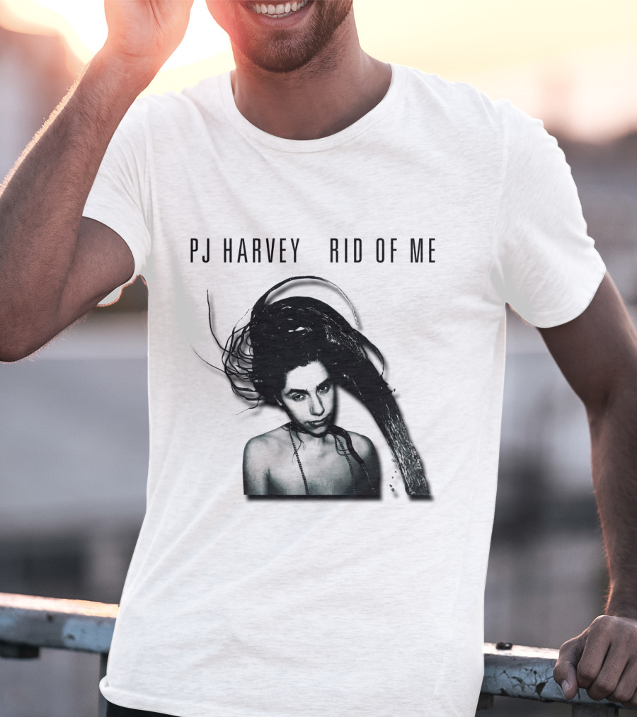 PJ Harvey Rid Of ME Album Cover T-Shirt