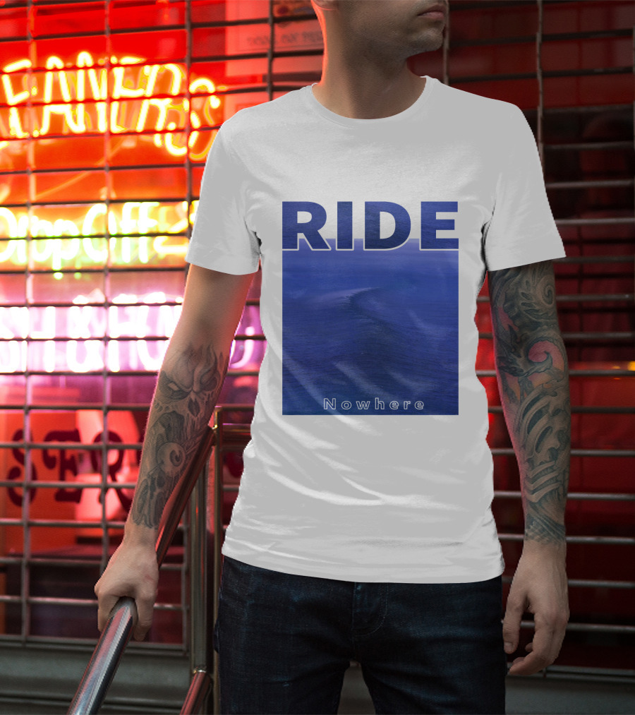 Ride Nowhere Shoegaze Album Cover T-Shirt