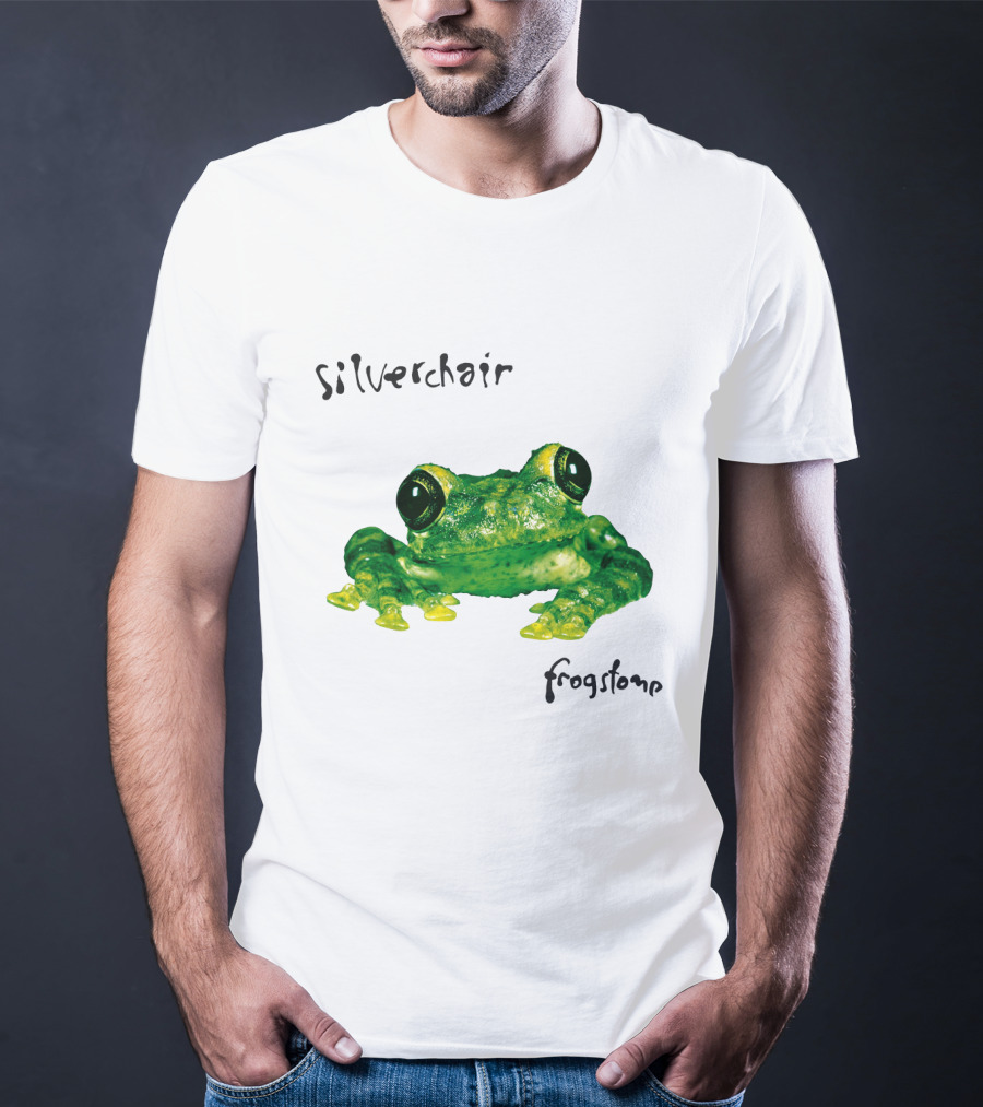 Silverchair Frogstomp Frog Green Eyes T-Shirt