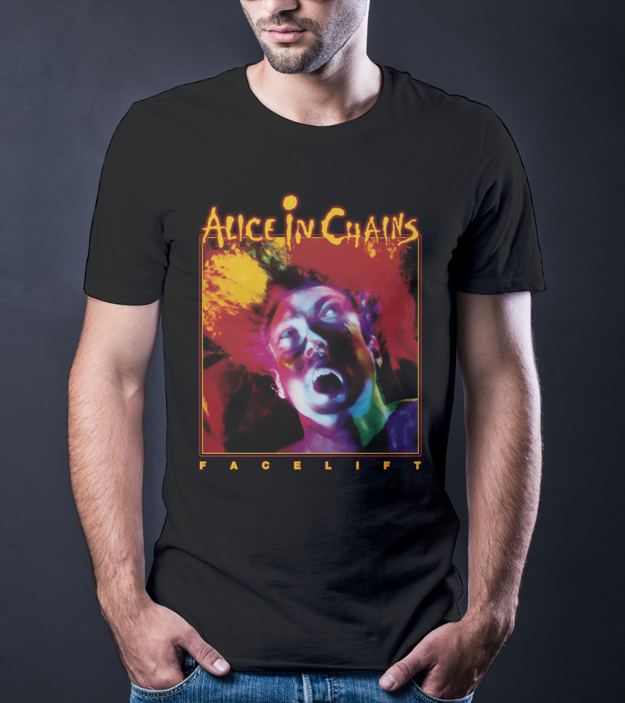 Alice In Chains Facelift Album Cover T-Shirt