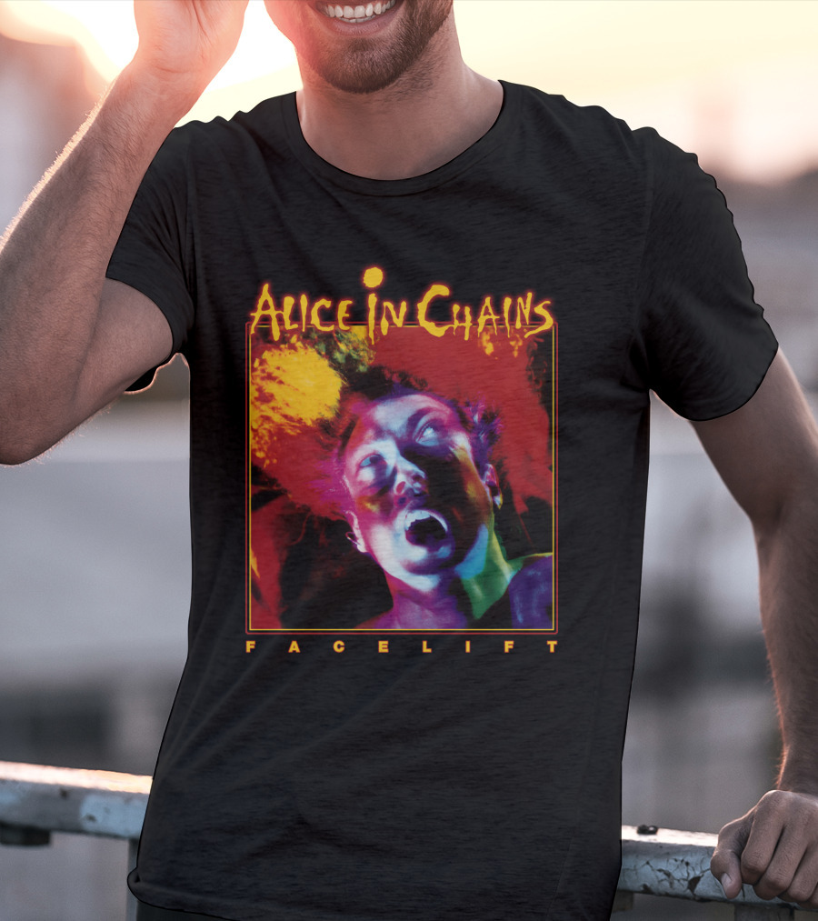 Alice In Chains Facelift Album Cover T-Shirt