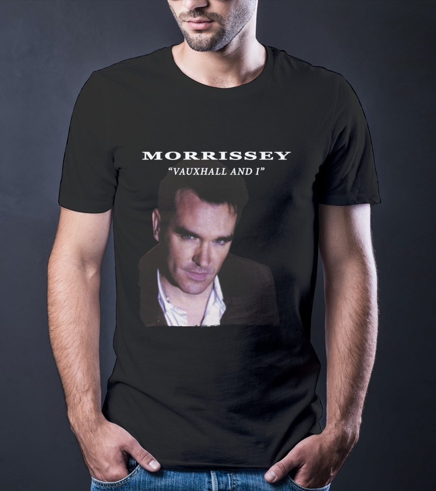 Morrissey Vauxhall And I Album Cover T-Shirt