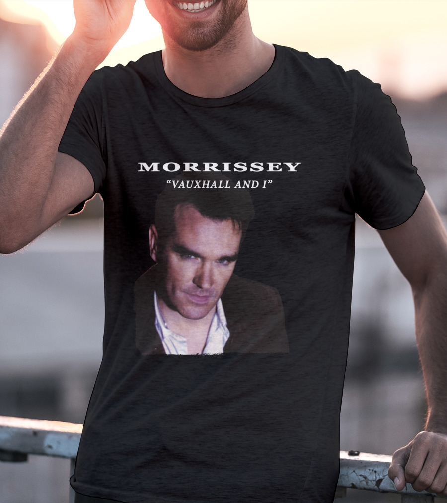 Morrissey Vauxhall And I Album Cover T-Shirt