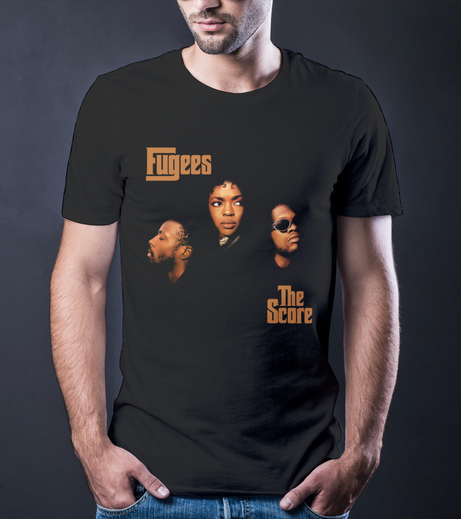 Fugees The Score Album Cover Trio Wyclef Lauryn Pras T-Shirt