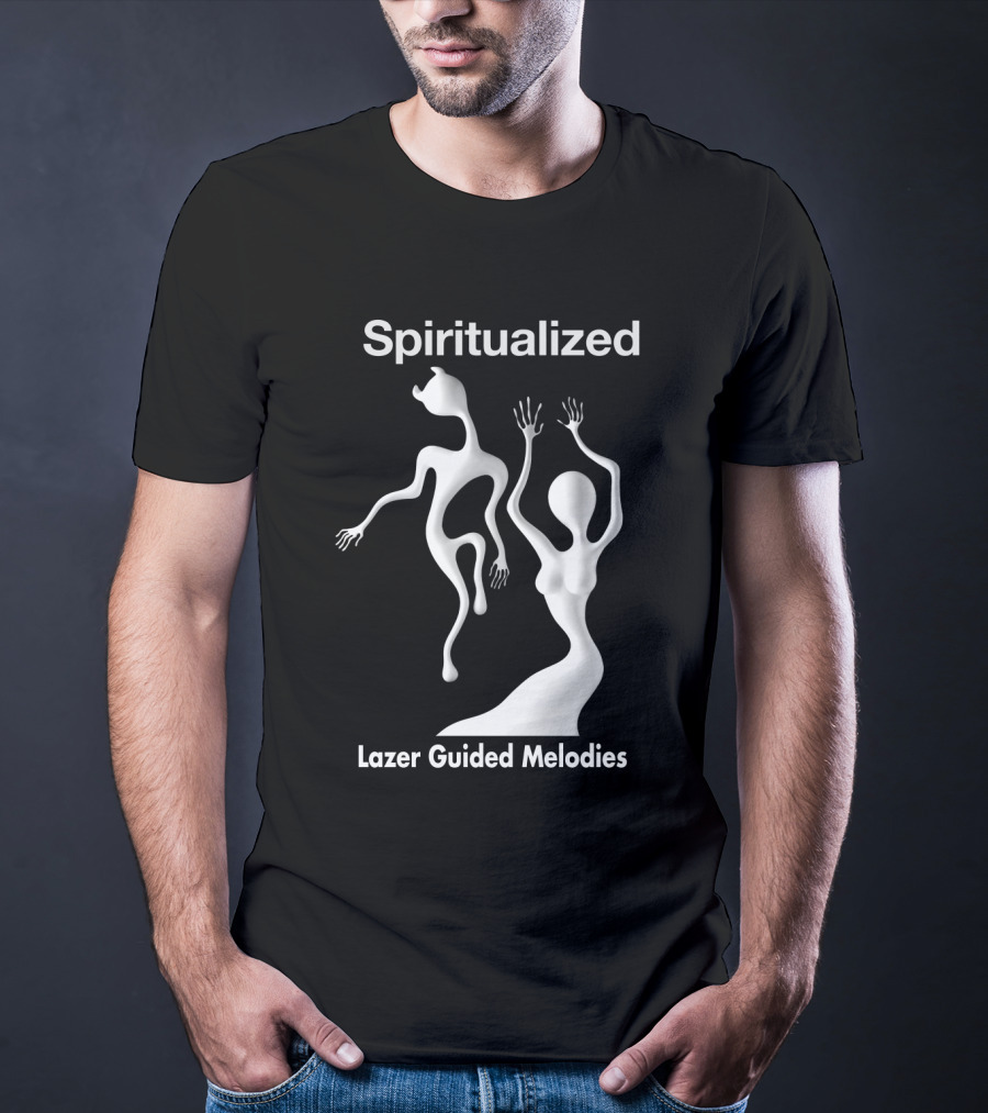 Spiritualized Lazer Guided Melodies 1992 Album Cover T-Shirt