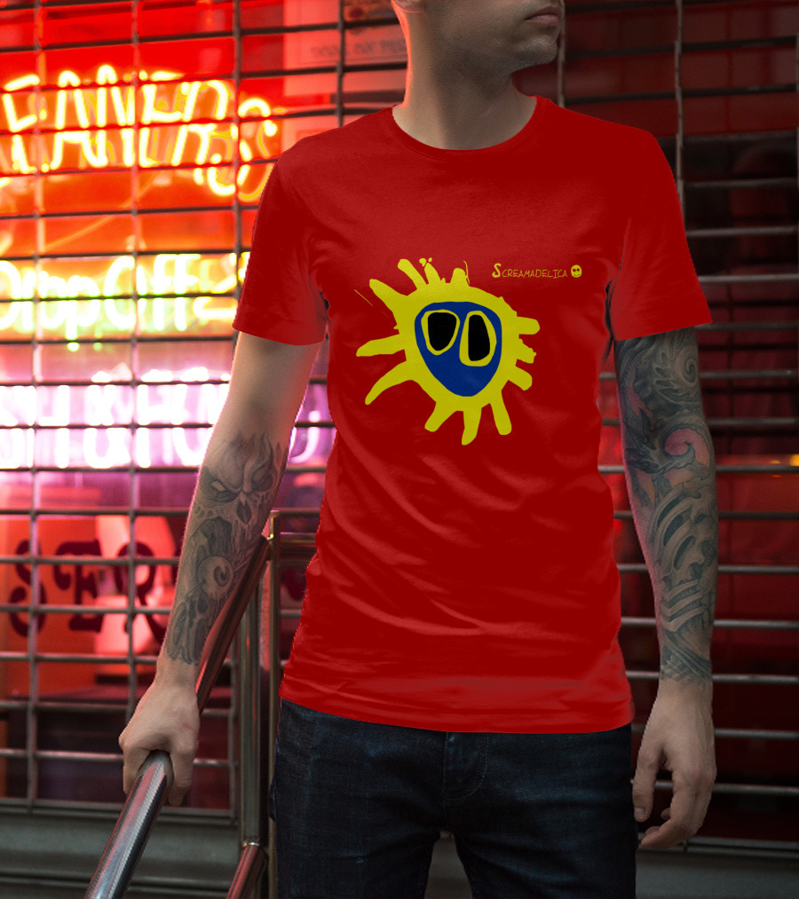 Primal Scream Screamadelica Iconic Sunburst T-Shirt