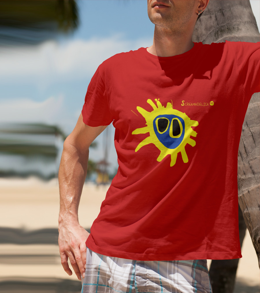 Primal Scream Screamadelica Iconic Sunburst T-Shirt