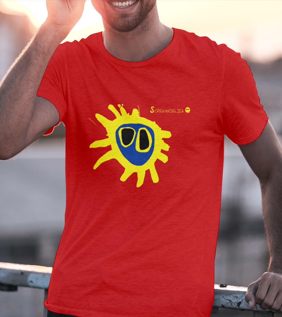 Primal Scream Screamadelica Iconic Sunburst T-Shirt