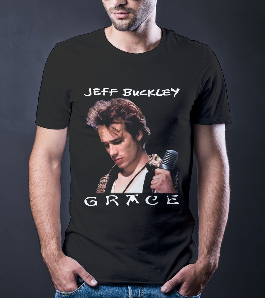 Jeff Buckley Grace Microphone T-Shirt