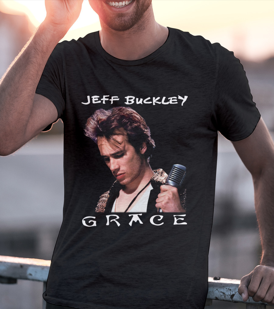Jeff Buckley Grace Microphone T-Shirt