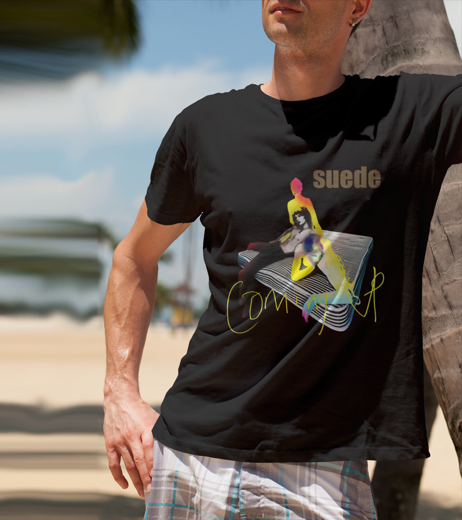 SUEDE Coming Up Album Cover T-Shirt