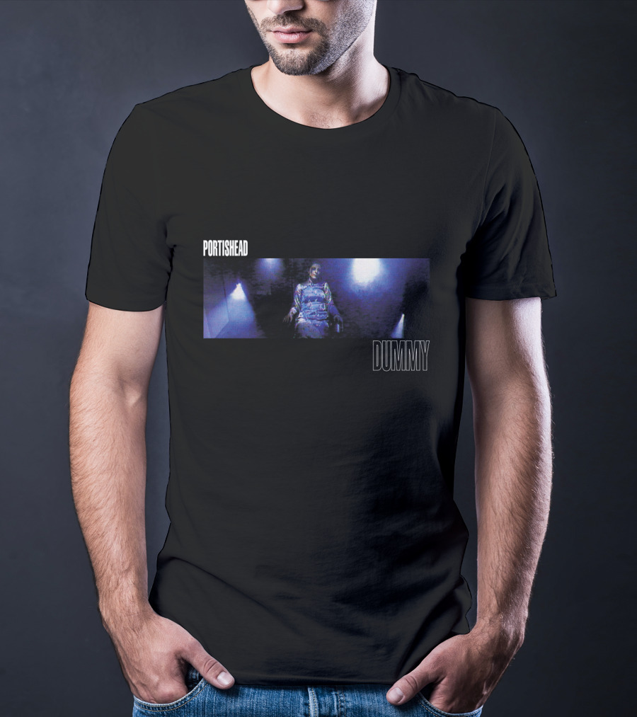 Portishead Dummy Album Cover Blue Light Scene T-Shirt