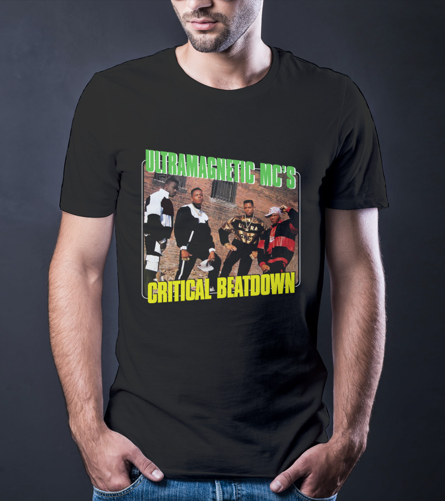 Ultramagnetic MC's Critical Beatdown 1988 Hip Hop Album Cover T-Shirt