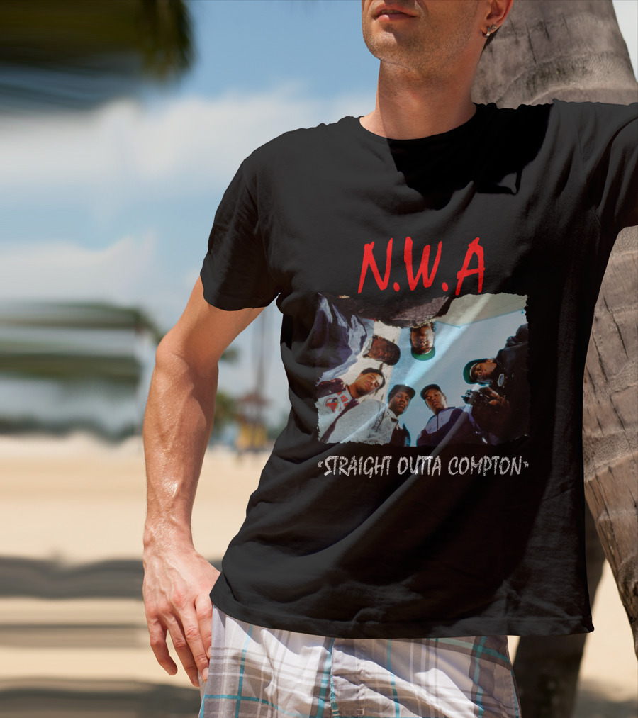 N.W.A Straight Outta Compton Iconic Group Photo T-Shirt