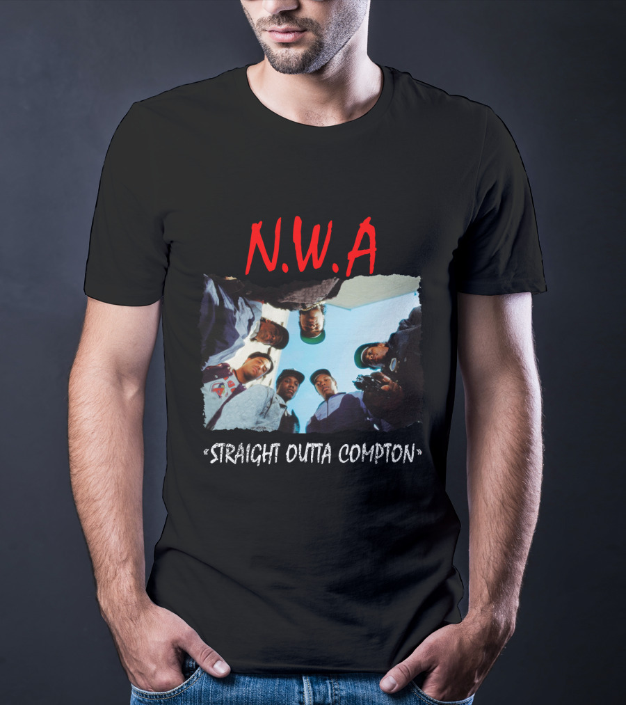 N.W.A Straight Outta Compton Iconic Group Photo T-Shirt