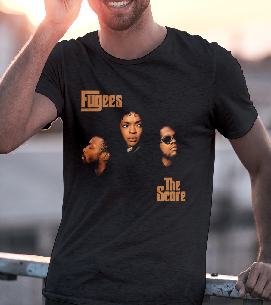 Fugees The Score Album Cover Trio Faces T-Shirt