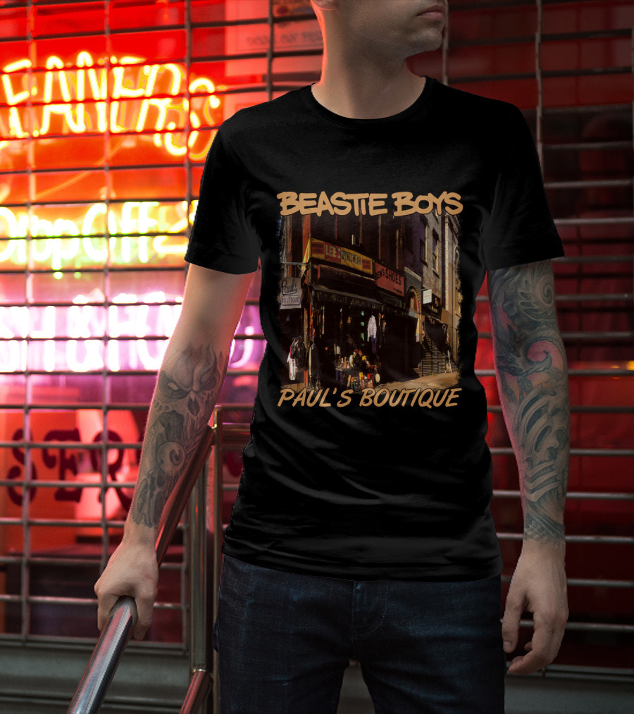 Beastie Boys Paul's Boutique Album Cover Urban Street Scene T-Shirt