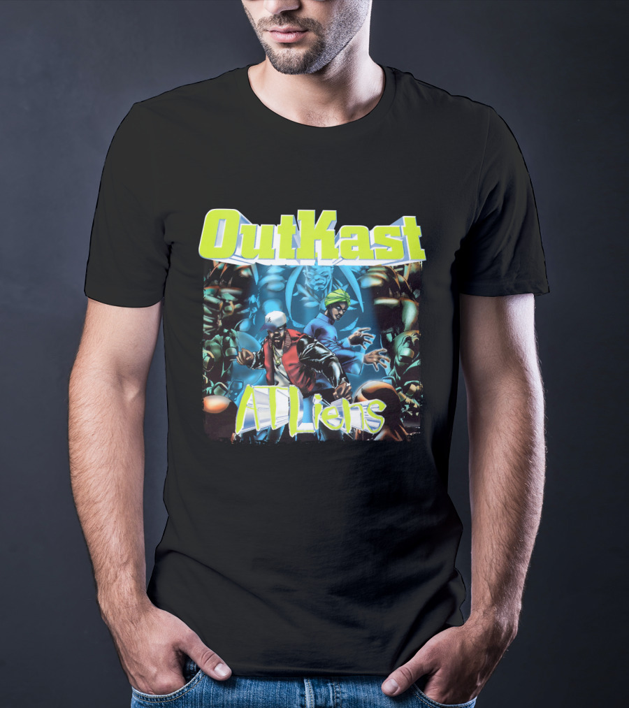 OutKast ATLiens Comic Style Iconic Album Cover T-Shirt