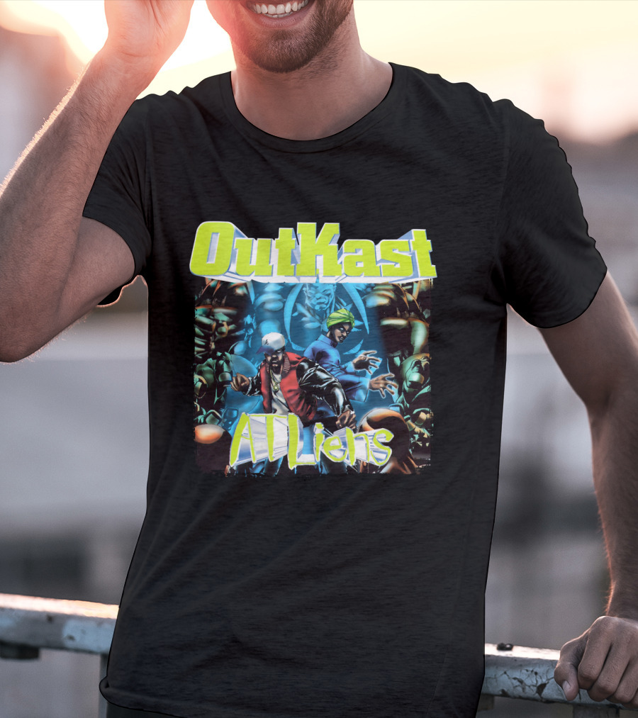 OutKast ATLiens Comic Style Iconic Album Cover T-Shirt