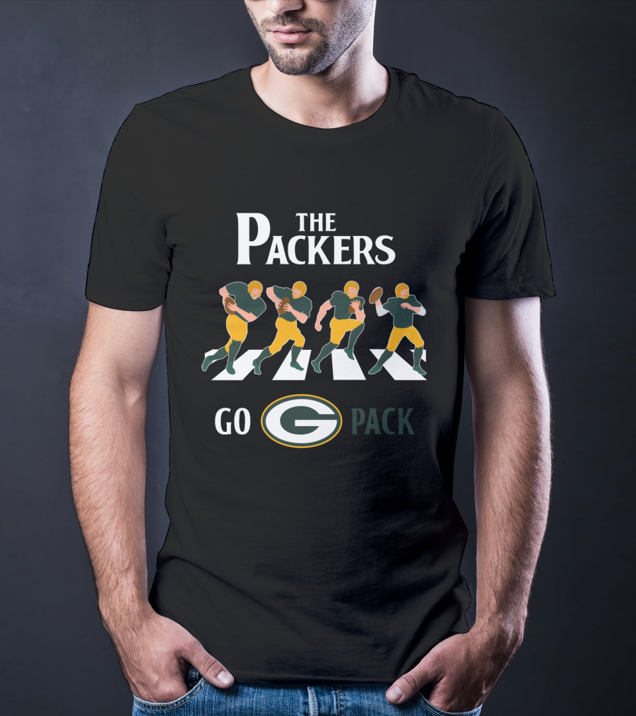 The Packers Go Pack Abbey Road T-Shirt