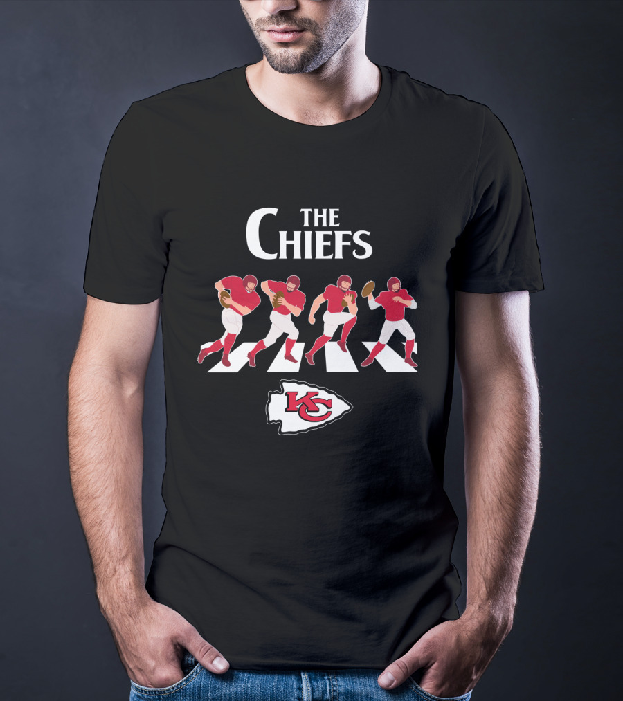 Kansas City Chiefs Abbey Road Football Players Kc T-Shirt