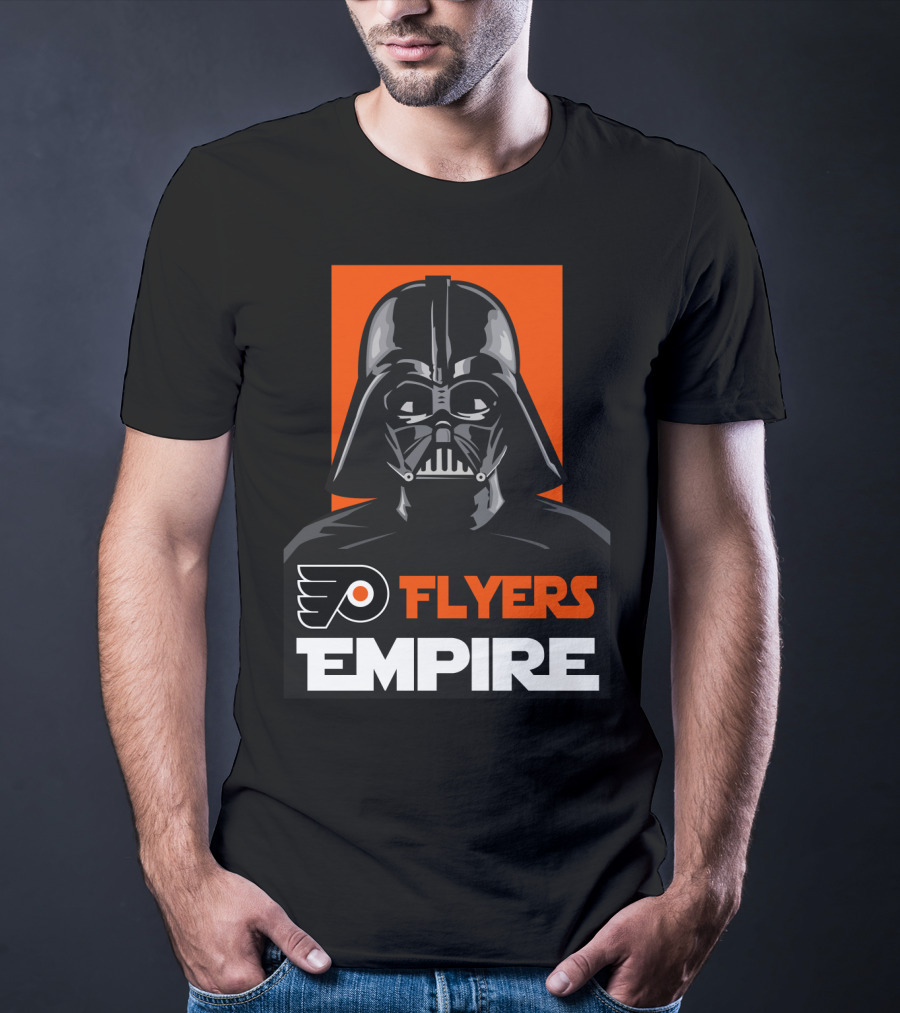 Flyers Empire Darth Vader Philadelphia NHL T-Shirt