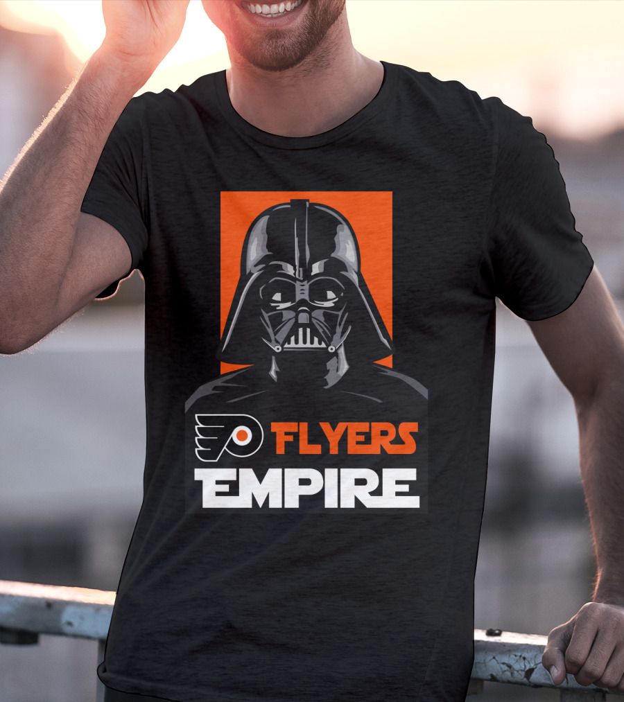 Flyers Empire Darth Vader Philadelphia NHL T-Shirt