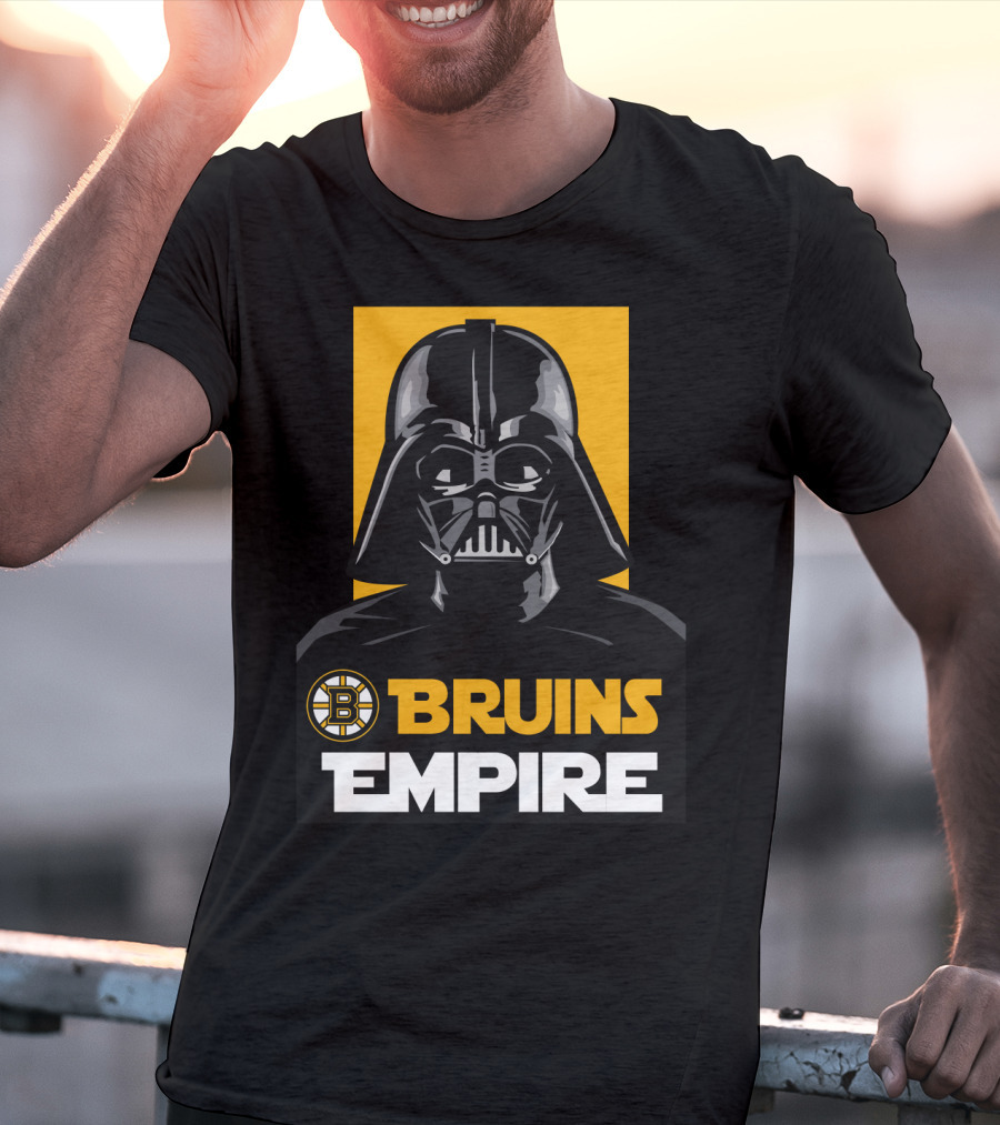 Bruins Empire Boston Bruins Darth Vader NHL T-Shirt