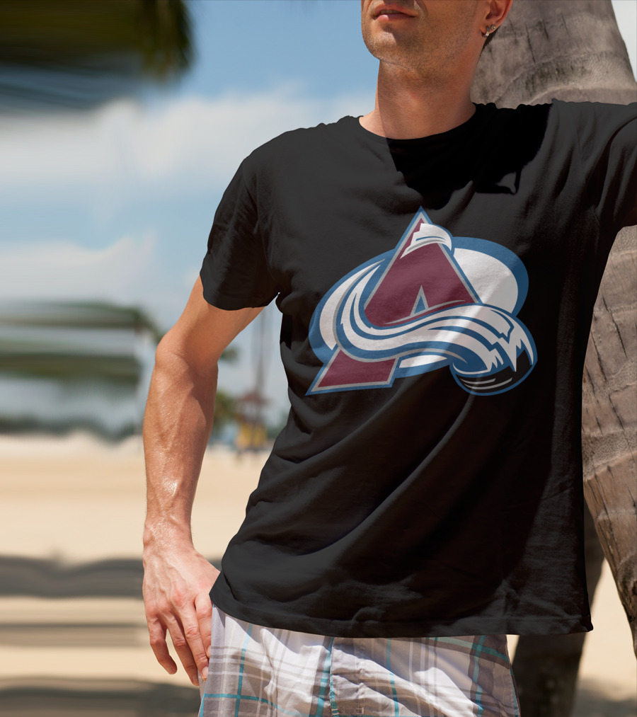 Colorado Avalanche NHL Team Logo Emblem T-Shirt