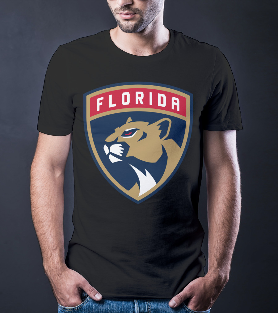 Florida Panthers Logo Bold Head T-Shirt