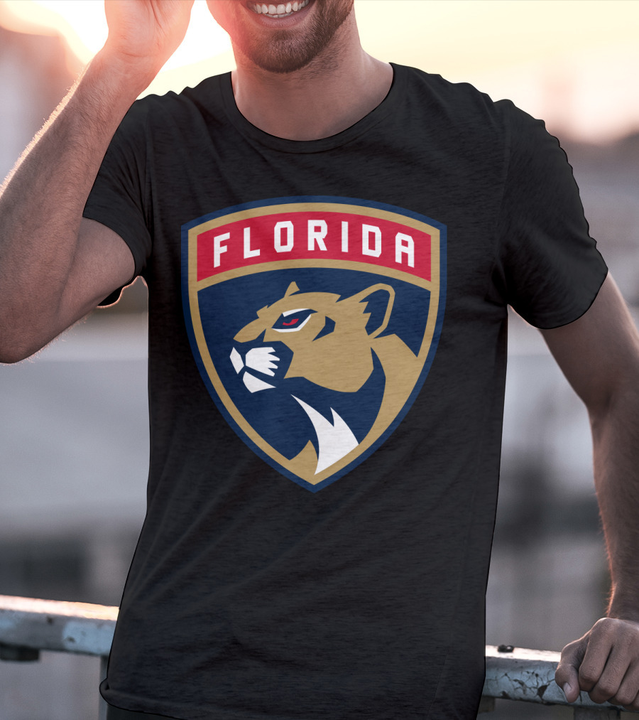 Florida Panthers Logo Bold Head T-Shirt