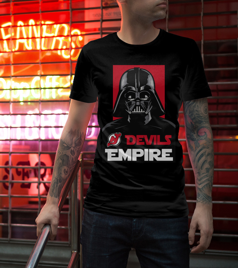 New Jersey Devils Empire Darth Vader NHL T-Shirt