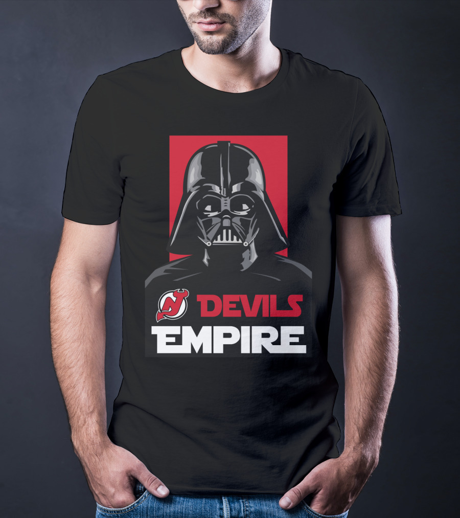 New Jersey Devils Empire Darth Vader NHL T-Shirt
