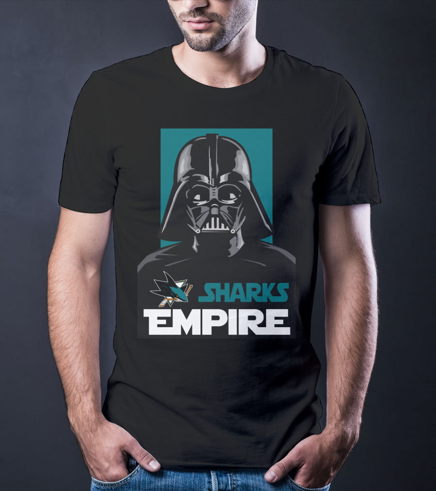 San Jose Sharks Empire Darth Vader NHL T-Shirt