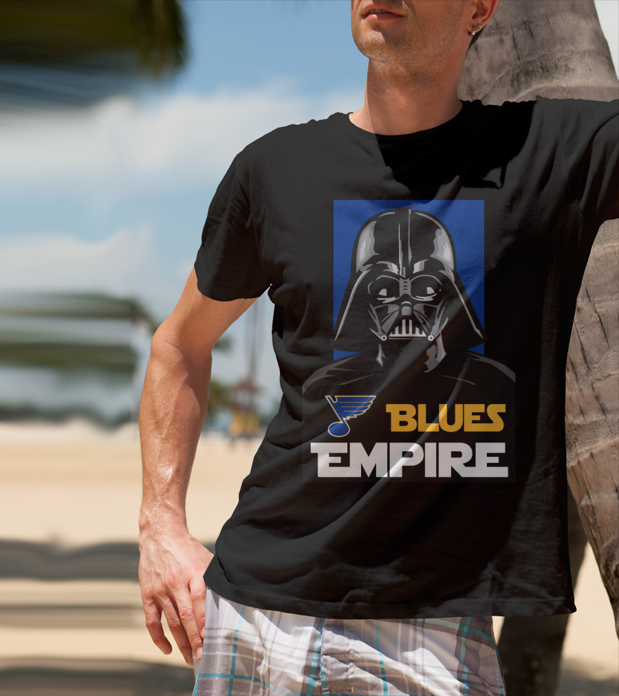 Blues Empire St Louis Darth Vader NHL T-Shirt