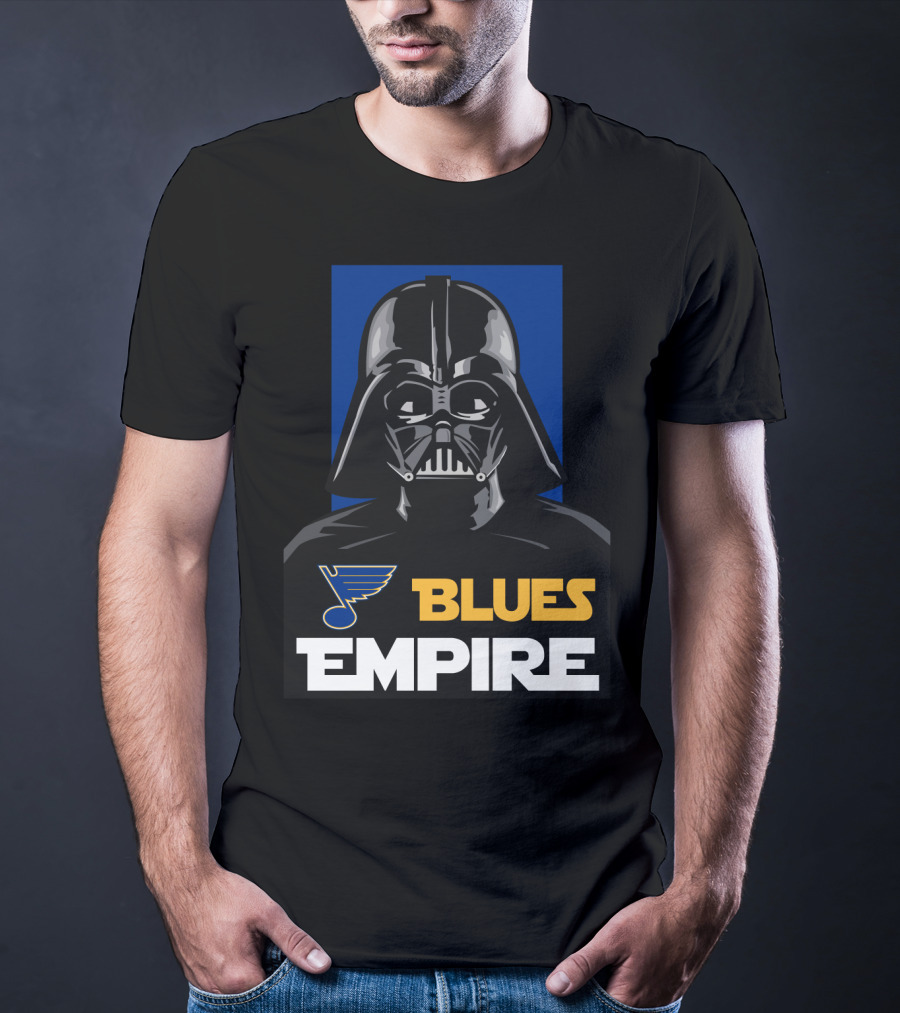Blues Empire St Louis Darth Vader NHL T-Shirt