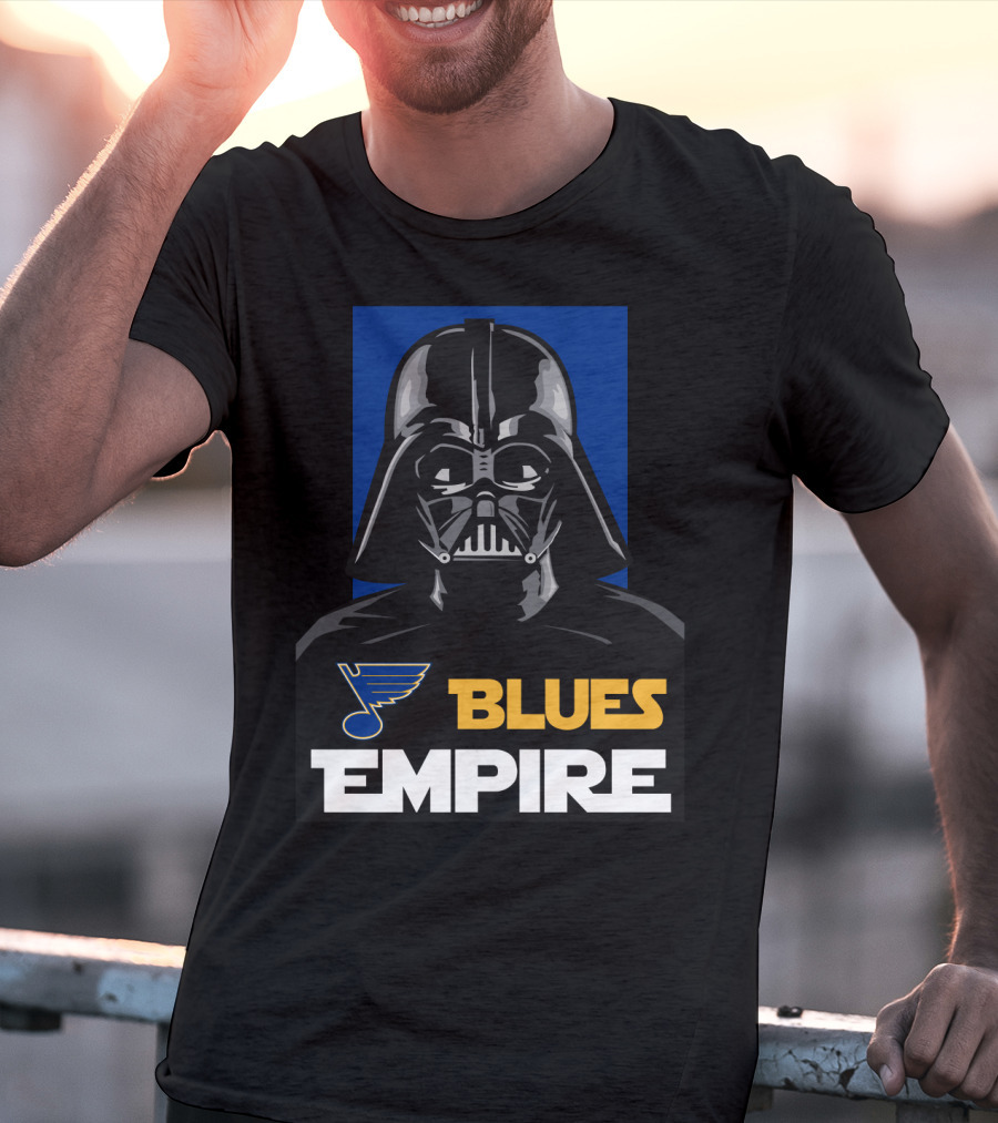 Blues Empire St Louis Darth Vader NHL T-Shirt