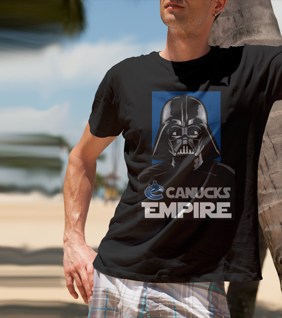 Canucks Empire Darth Vader NHL Vancouver T-Shirt