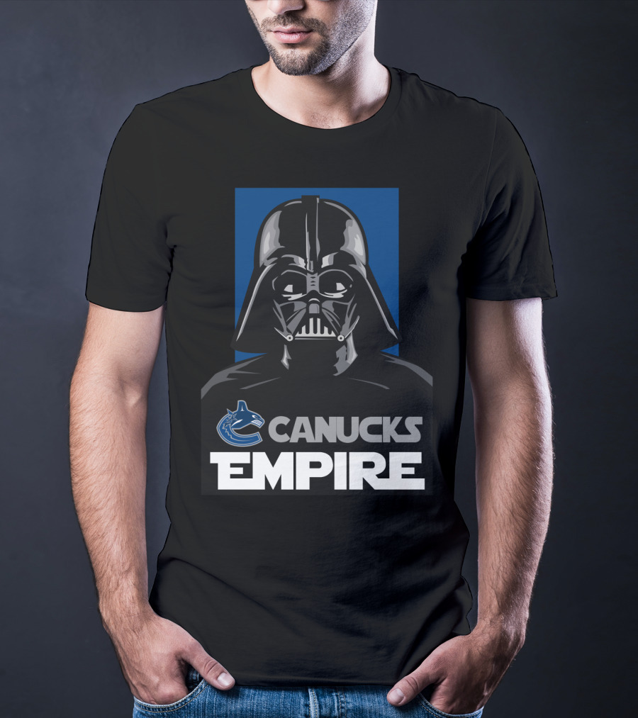 Canucks Empire Darth Vader NHL Vancouver T-Shirt