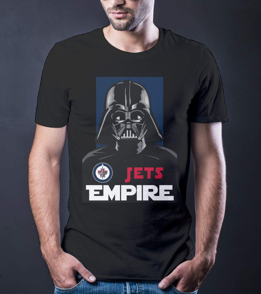 Winnipeg Jets Empire Darth Vader NHL T-Shirt