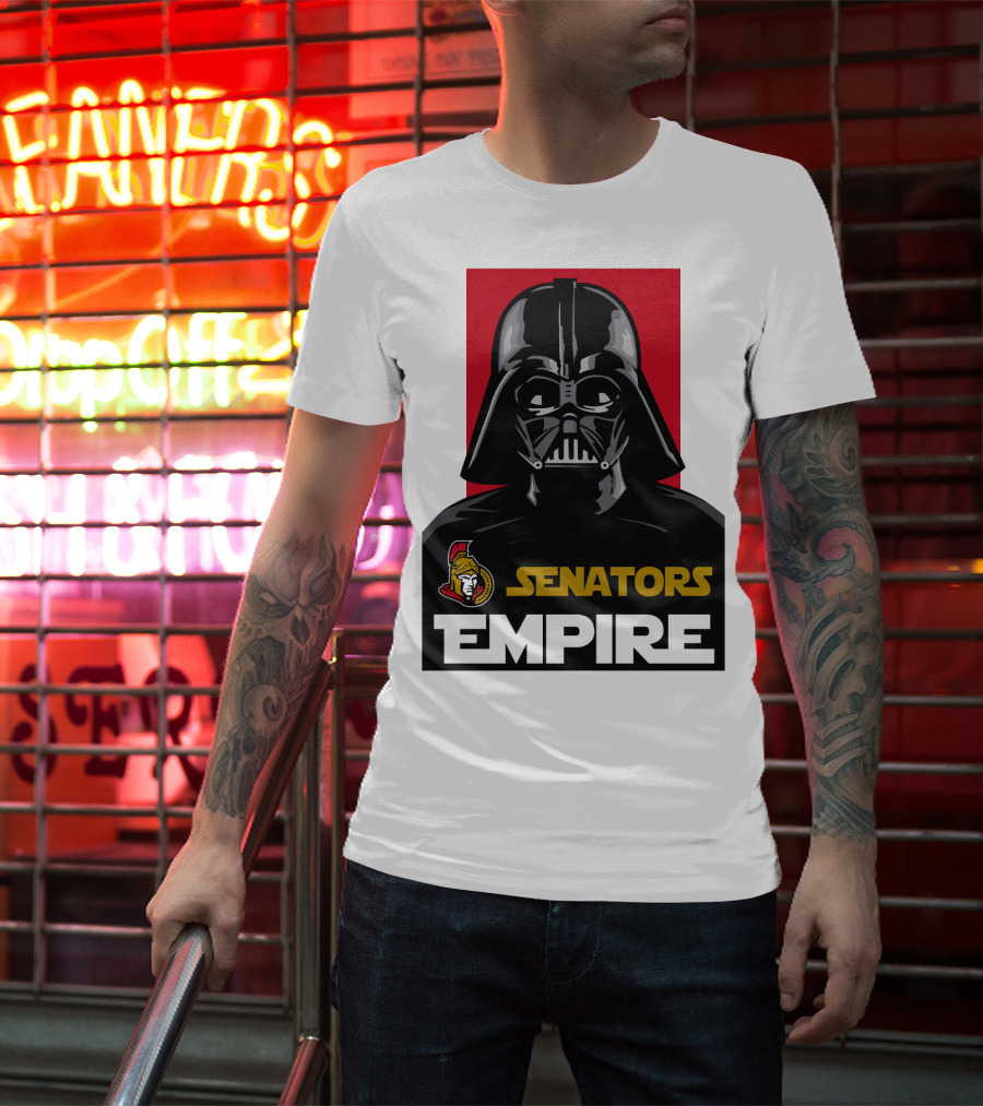 Ottawa Senators Darth Vader Empire NHL T-Shirt