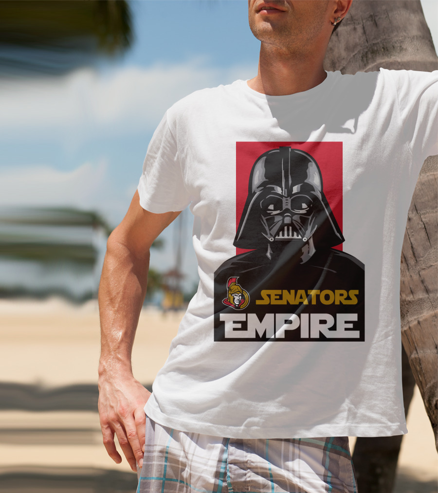 Ottawa Senators Darth Vader Empire NHL T-Shirt