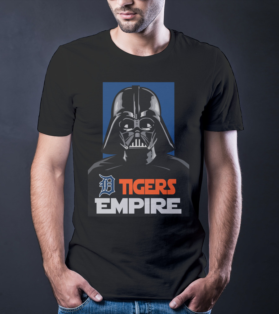 Detroit Tigers Empire Darth Vader T-Shirt