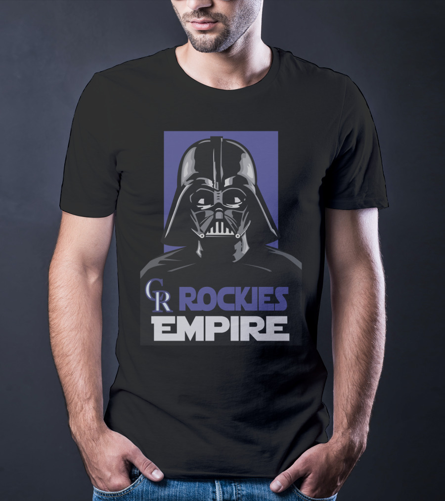 Colorado Rockies Empire Cr Darth Vader T-Shirt