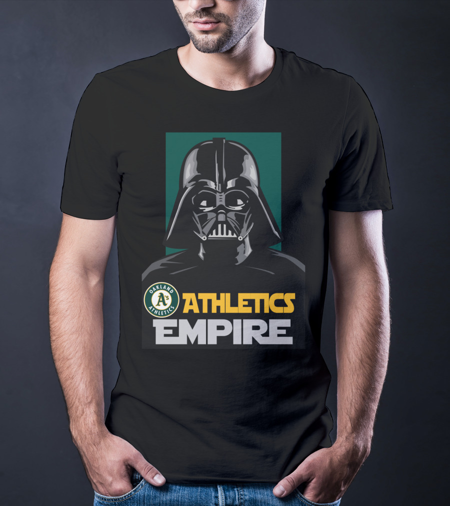Oakland Athletics A's Athletics Empire Darth Vader T-Shirt