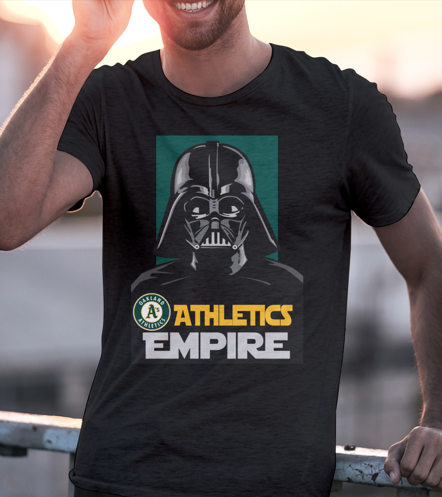 Oakland Athletics A's Athletics Empire Darth Vader T-Shirt